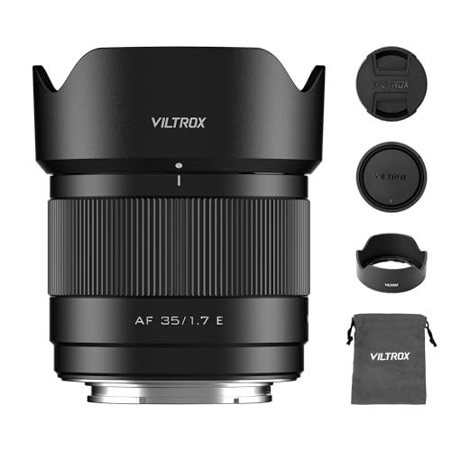 Image of VILTROX AF 35mm F1.7 Air E Lens for Sony E Mount, f /1.7 Large Aperture APS-C Auto Focus Prime Lens Compatible with Sony E-Mount Mirrorless Cameras ZV-E10 II EV10 a6700 a6600 a6400 a7c ii a7rv a7iii