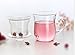 Borosilicate Glass Tea Set, 3-Piece Heat Resistant Teapot with Deflector and Lid, Ergonomic Handle - Ideal for Brewing Loose Leaf and Flower Teas, Glass Teacups, 10 oz (300 ml)
