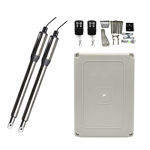 ZKLGS Sliding Gate Motor, 300KG Automatic Electric Double Leaf Swing Door Opener Swing Gate Actuator Operator Arms Drive Courtyard Garage Access Control for Sliding Gate Motor