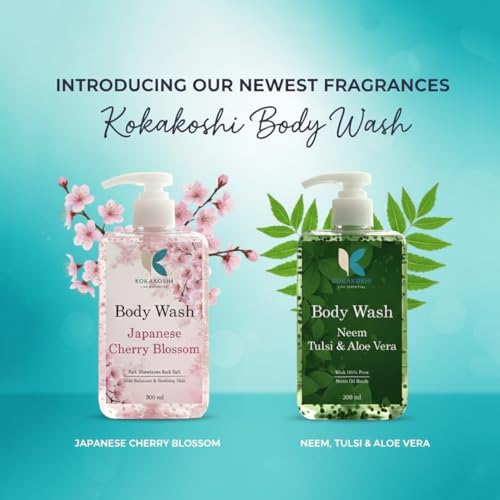 Image of Aloe Vera Body Wash & Shower Gel 300ml | Deep Cleansing & Hydrating | Removes Dirt, Oil & Body Acne | Refreshing Daily Bath Wash | Suitable for All Skin Types