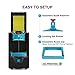 immagine 2ANYCUBIC Stampante 3D Photon S LCD per Fotopolimerizzante UV doppio asse Z Smart Touch Colori Screen Printer Offline Stampa 3D Dimensioni 115x65x165mm, Nero