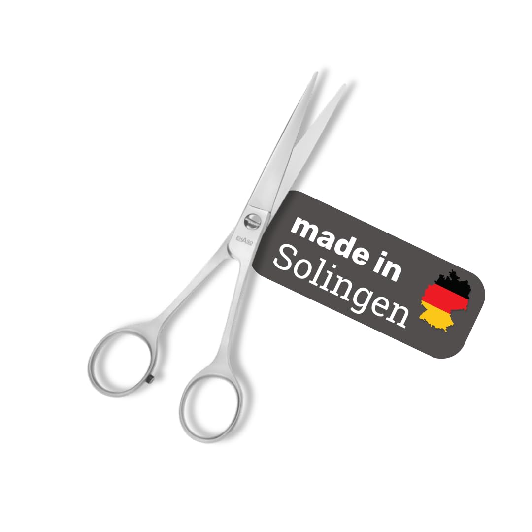 EHASO Premium Pfotenschere 17 cm gerade für Hunde | Schere, Klein und Präzise | Pfotenschere in Spitzenqua