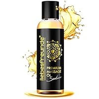 Liebesfreunde® Massageöl PREMIUM für genussvolle Massagen - Erotik Massage Öl, 150 ml