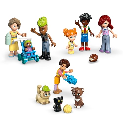Image of LEGO Friends Heartlake City Apartments and Stores Model Kit 42670 Building Blocks Toys for 12+ Gift for Boys and Girls