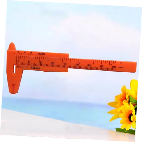 Calibrador Vernier de Plástico Mini para Joyería miniatura 5