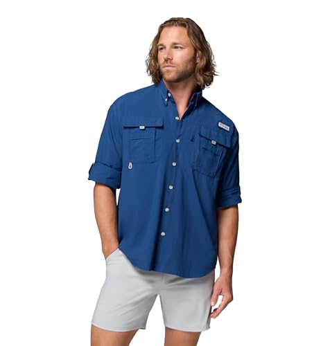 Image of Columbia Men's PFG Bahama II Long Sleeve Fishing Shirt