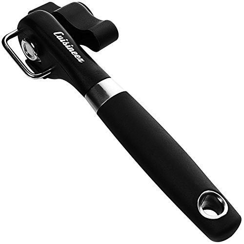 Good Grips Can Opener Hand Can Opener Manual Can Opener Smooth Edge Can Opener Stainless Steel Professional Top Hand Kitchen Aid Opener For Seniors Left Handed| Bottle Opener W/Anti-Slip Grip