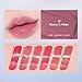 ETUDE Over Glowy Lip Stain Tint #13 Mauve Violet | Non-Sticky Vegan Lip Tint | Moisturized & Long-lasting Lip Gloss | Daily Lip Stain for Dry Lips, Korean Makeup