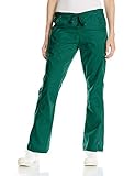 Cargohose mit ausgestelltem Bein aus leichtem Stretchmaterial mit elastischem Bund mit durchgehendem Netzzug und Logo-Utility-Schlaufe