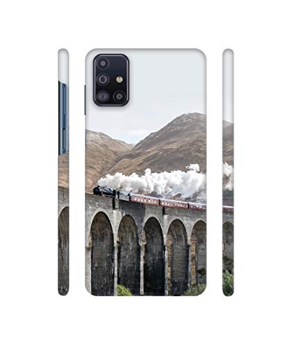 Image of Amazon Brand - Solimo Designer Steam Train 3D Printed Hard Back Case Mobile Cover for Samsung Galaxy M31s