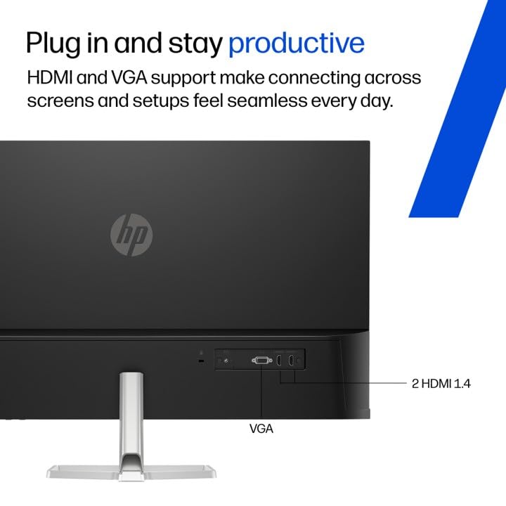 Image of HP Series 5 31.5 inch FHD Monitor - 532sf, 31.5inch(80cm),FHD (1920 x 1080),300 Nits,Anti-Glare, Eye Ease,5.1kg