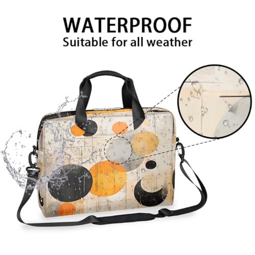 Bolso para portátil 15.6-16 pulg patrón geométrico colorido miniatura 3