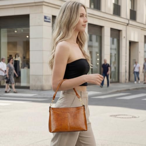 Kattee Leather Crossbody Bag