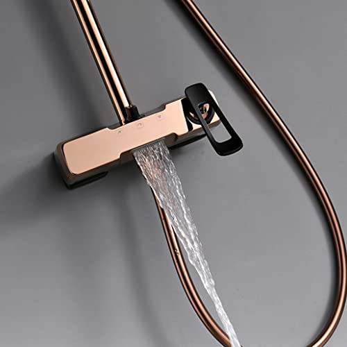 Kit de douche eau chaude et froide pour créer un espace spa à la maison