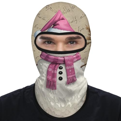 Balaclava para Hombre Máscara de Esquí para Mujer Máscara Facial Completa para Ciclismo miniatura 7