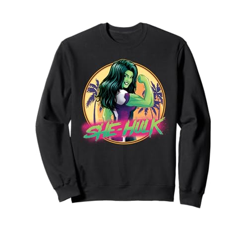 Sweatshirt Marvel She-Hulk Jennifer Walters avec coupe Flex extensible et douce