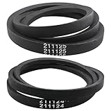 12112425 Washer Belt Kit 211124 211125 Belt Replacement part Compatible with Maytag Whirlpool Washing Machine Replaces for 12112425VP PS2005284 AP4011179 210024 22002570