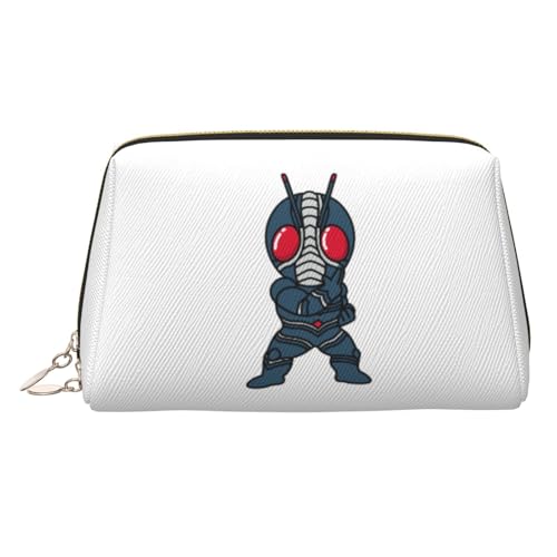 化粧ポーチ 仮面ライダー レディース メイクポーチ 化粧バッグ メンズ トラベルポーチ レザー 小物入れ かわいい おしゃれ 可愛い 化粧品収納 大容量 防水 多機能 旅行 持ち運び便利
