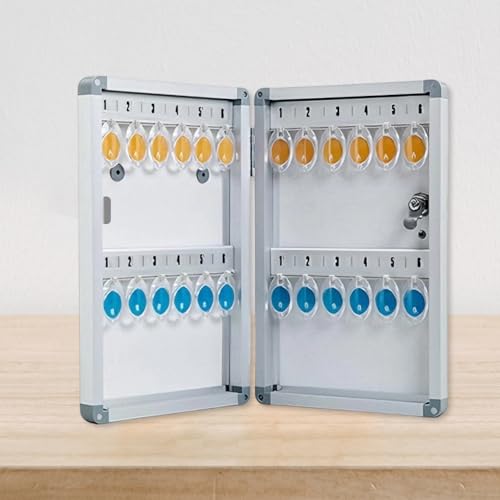 Boîte à clés en toute sécurité avec code mécanique et coffre de rangement étanche - 7