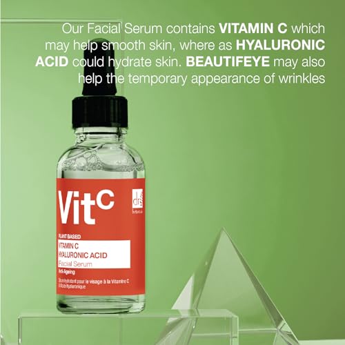 Dr BOTANICALS 5% Vitamin C, 2% Hyaluronic Acid Facial Serum, 30 ml (Pack of 1) - Image 4