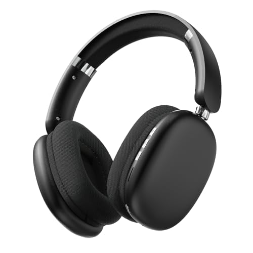SUNJOM Casque Audio Bluetooth Over-Ear sans Fil, Stéréo Hi-FI avec Main Libre, 30 Heures d'Autonomie, Assistant Vocal & Radio FM pour Le Sport et Les Voyages...