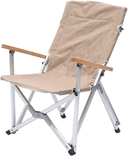 GOOBIX Experimente La Máxima Comodidad Al Aire Libre con Nuestra Silla Portátil para Acampar Pescar, Caminar y Más!,47 * 70cm Beige
