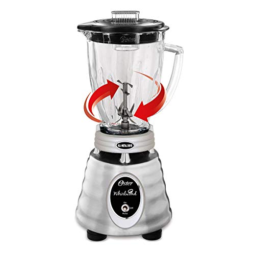 Oster Classic Series Whirlwind Blender with Glass Jar, Brushed Stainless - BPMT02-SS0-000 Missouri 