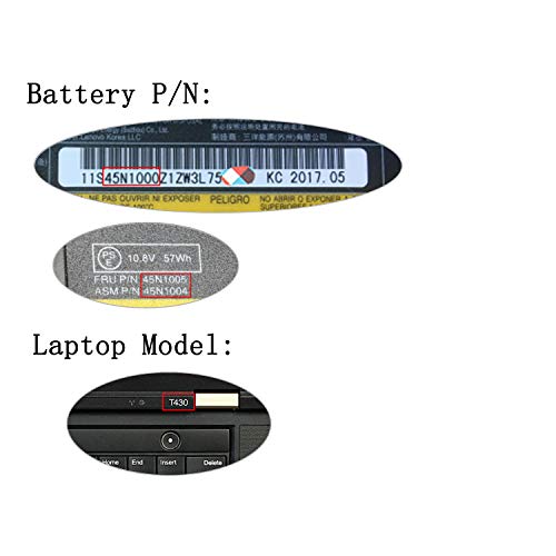 Qiouzw T430 Laptop Battery For Thinkpad 70+ T410 T420 T420I T430 T510 T520 T530 W510 W520 W530 L412 L420 L430 L512 L520 L530,Fits P/N: 0A36303 45N1001 0A36302 42T4791 45N1011 45N1005 42T4235 #TOP5