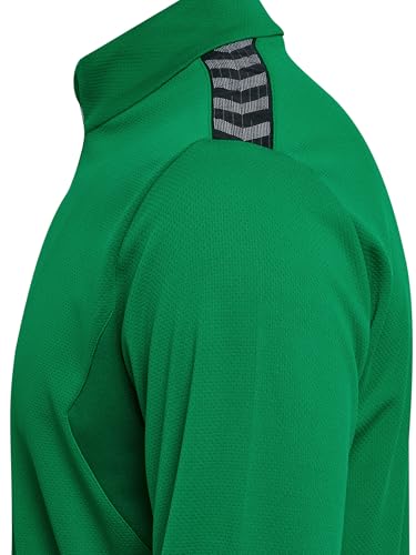 Sweat Hummel Hmlauthentic avec demi-zip thermorégulateur pour le sport