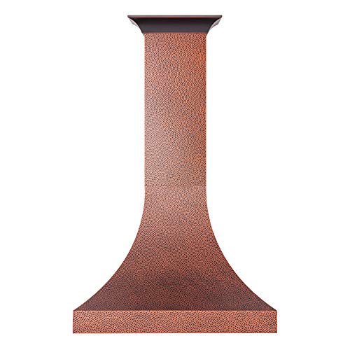 ZLINE 30' Designer Series Hand-Hammered Copper Finish Wall Range Hood (8632H-30)