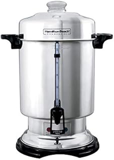 Hamilton Beach Commercial Stainless Steel Coffee Urn, 60 Cup Capacity D50065