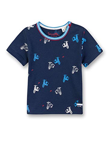 Sanetta Baby - Jungen Fiftyseven Shirt Langarmshirt, per Pack Blau (Blau...