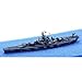 CHICHIYANG 1/1000 Scale WWII USS Alabama BB-60 Battleship Model Alloy High-Restored Nautical Ship Miniature for Desktop Ornament