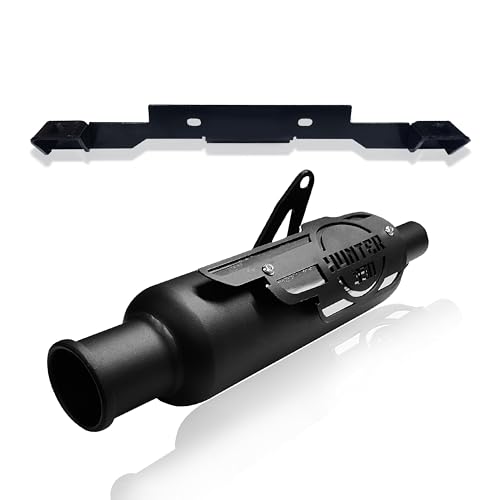 Image of Quality HK Indori Black Silencer With Fog Rod For RE Hunter 350