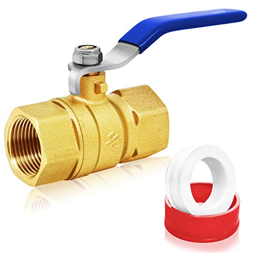 Quick Connect Tank Ball Valve For Water Purification Systems And Reverse Osmosis System Pressurized Water Storage Tank (1/4" Female NPTF X 3/8" OD Quick Connect