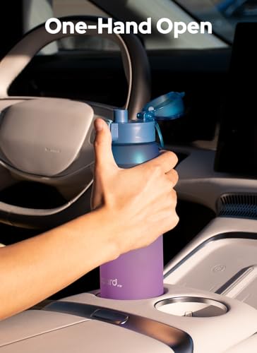Image of Opard Zip 32oz Plastic Water Bottle Dishwasher Safe, Leakproof Flip-Top Lid, BPA Free Tritan, Wide Mouth Reusable Sports Water Bottle for Gym Hiking Commuting Outdoor Travel and School