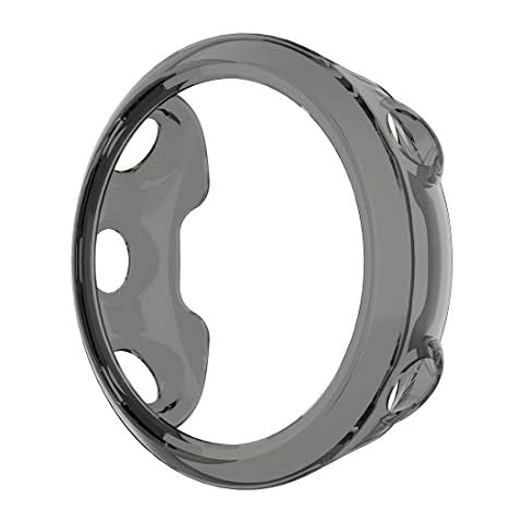 LOKEKE Funda TPU Garmin Forerunner 45 negro Cover