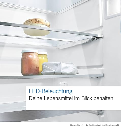 Foto von Bosch Serie 4 Freistehende Kühl-Gefrier-Kombination 186 x 60 cm KGN362LAF