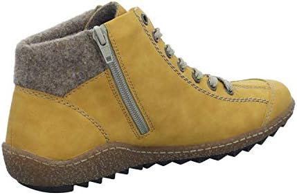 Rieker Women's Hi-Top Trainers, Yellow Honig Wood 69, 8.5 | Image 3