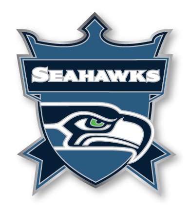 aminco Seattle Seahawks Crest Pin
