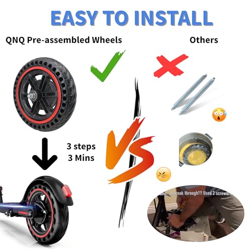 QnQ Electric Scooter Replacement Wheel