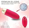 Oéufs Vîbrant Vibro Couple Pȱṛţ𝗮𝖻łe Oèuƒ vibr𝗮nt Femme Oeuf de Massage en Silicone Masseur Portable 9 Fréquences de Vibrations - Étanche et Silencieux - Rechargeable en USB K5 #3