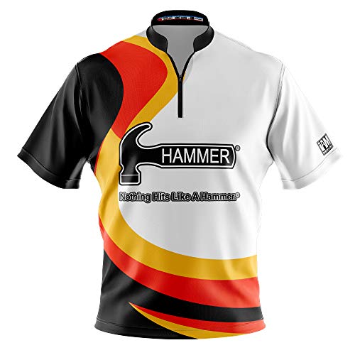 Logo infusion dye-sublimated bowling jersey (sash colla…