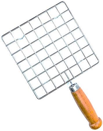 stainless Steel Square Papad Jali/Roti Roast Grill/Papad Roast Grill with Handle