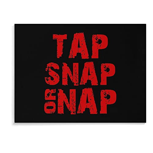 Lienzo de Jiu Jitsu Tap Snap Or Nap de 30x40 cm para decorar paredes 7