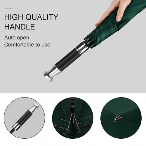 Image of Premium Auto Open 47 inch Big Size Umbrella for Men & Women | Windproof & UV Protection Umbrella With Strong Frame and Comfortable Grip Handle