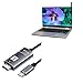 BoxWave Cable Compatible with Samsung Galaxy Book Pro 360 (13.3 in) - SmartDisplay Cable - USB Type-C to HDMI (6 ft), USB C/HDMI Cable - Jet Black