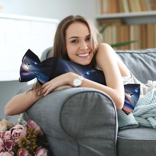 Almohada de espuma viscoelástica negra tamaño único miniatura 7