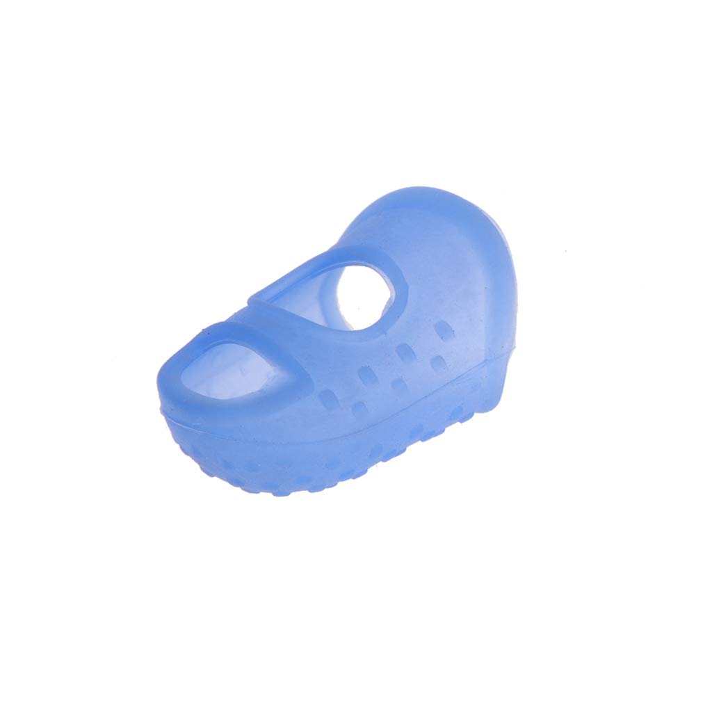 1/5Pcs Protège-doigts en silicone pour couture, tricot et crochet, manchons pour doigts, antidérapants