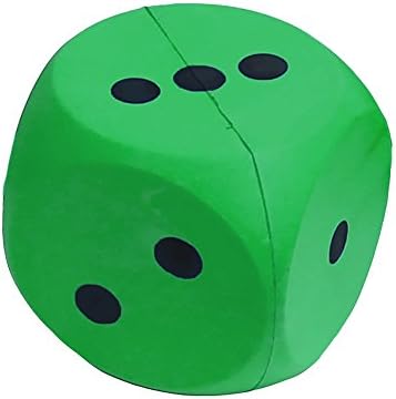 First-Play Foam Dice, Blue, 15 cm
